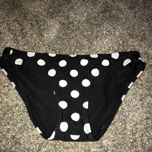 Polka dot swim bottoms
